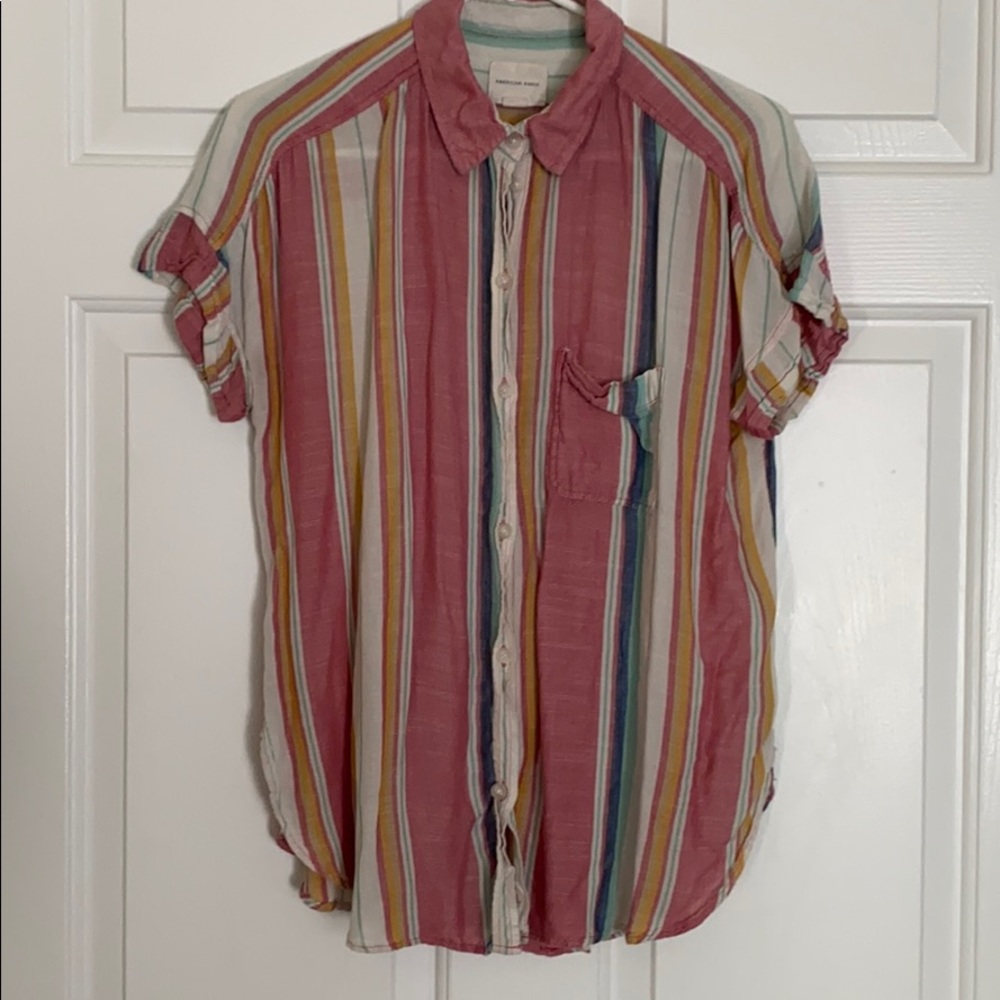 Linen button up